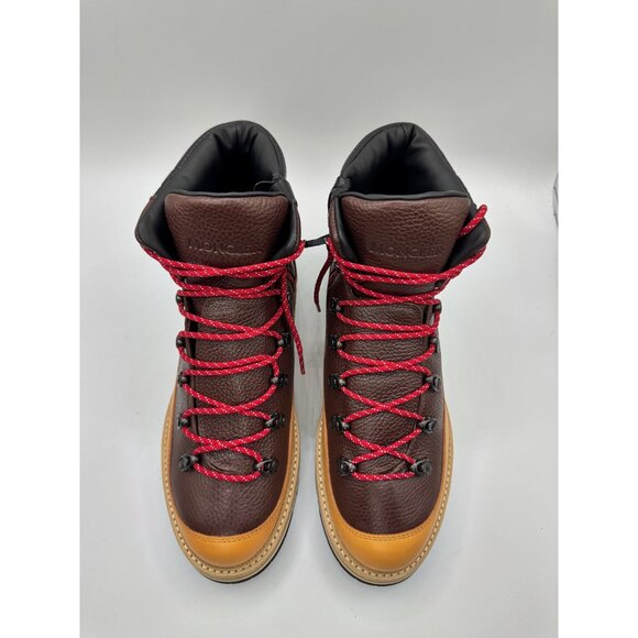 Moncler Mens Peka Trek Leather Hiking Boots - Picture 4 of 12